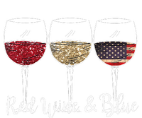 Red Wine & Blue 4th Of July Wine Red White Blue Wine Glasses PosiCharge Competitor Tank