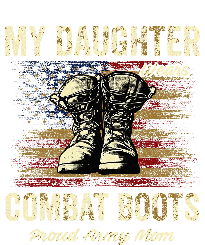 My Daughter Wears Combat Boots Proud Army Mom Veteran Presen Impact Tech Backpack