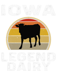 Iowa Dairy Farmer Legend Dairy Cow Cattle Funny Retro Sunset Women's Perfect Tri Tunic Long Sleeve Shirt