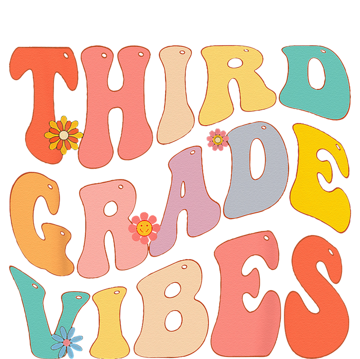 Third Grade Vibes For 3rd Grade Teacher T-Shirt