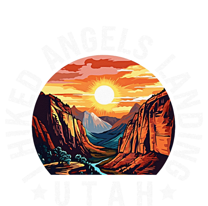 Retro Utah I Hiked Angels Landing T-Shirt