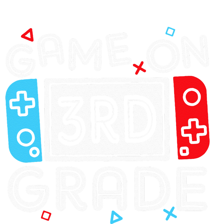 Game On 3rd Grade Third Back To School First Day Kids Cooling Performance Long Sleeve Crew