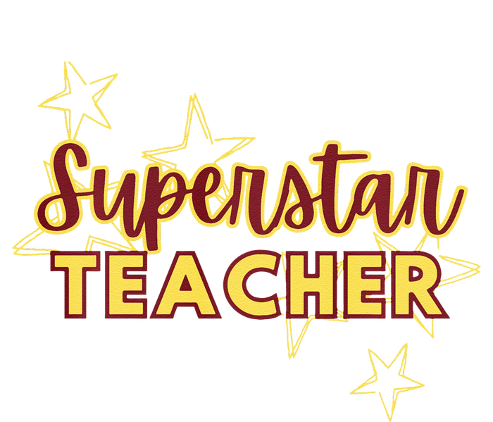 Superstar Teacher Teacher Back To School Ceramic Star Ornament