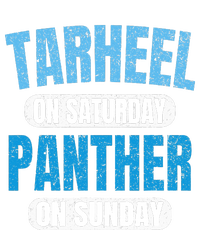 Tarheel on Saturday Panther on Sunday Fan Funny Vintage Women's Strappy Tank