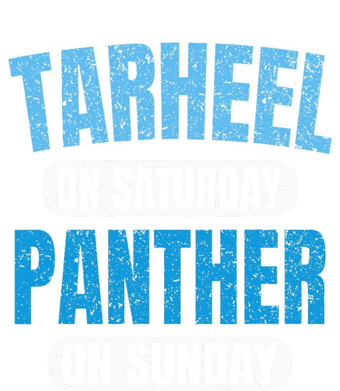 Tarheel on Saturday Panther on Sunday Fan Funny Vintage Women's Strappy Tank