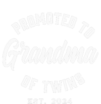 Promoted To Grandma Of Twins 2024 Twins Baby Announcement Tank Top