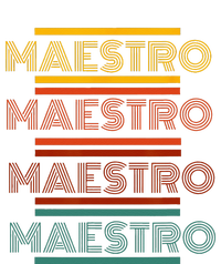 Maestro Teacher Retro Performance Long Sleeve Polo