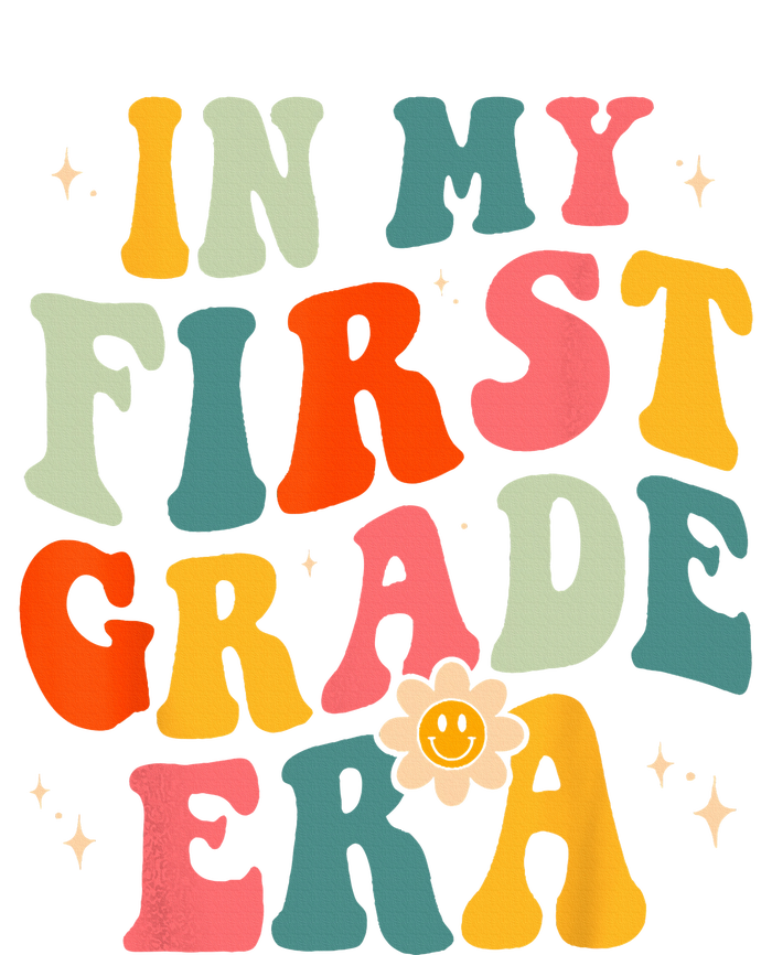 In My First Grade Era 1st Grade Teacher Groovy Retro T-Shirt