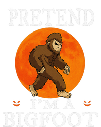 Pretend Im A Bigfoot Funny Cartoon Halloween Costume T-Shirt