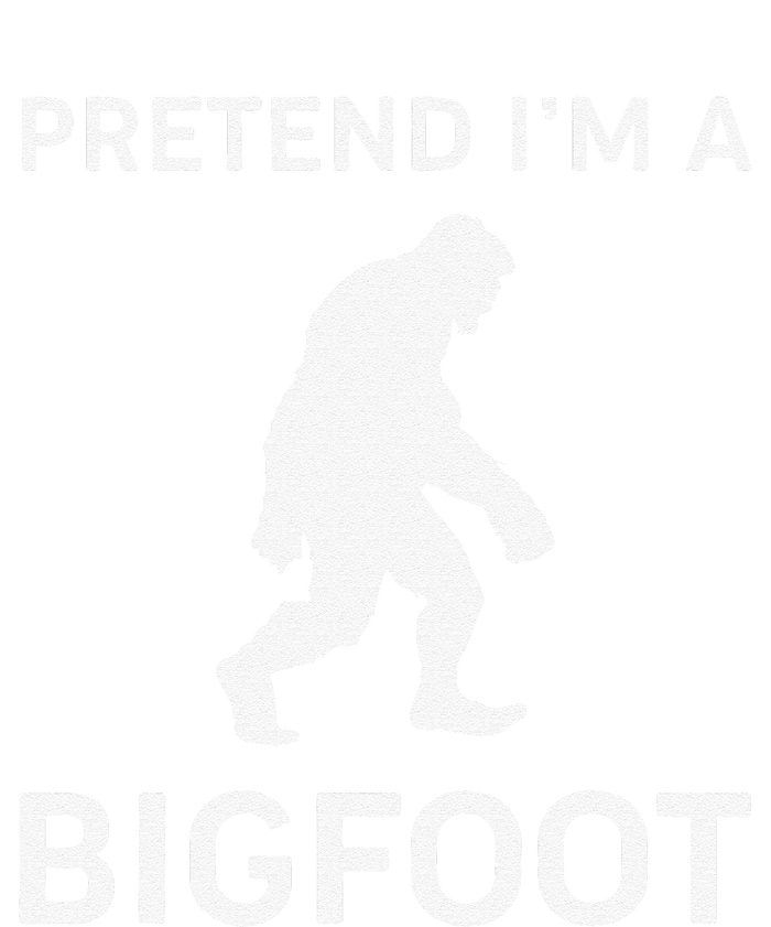 Pretend Im A Bigfoot Funny Halloween Outfit Costume Ladies Essential Flowy Tank