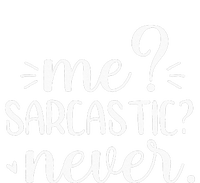 Me Sarcastic Never Funny Saying Sustainable Knit Beanie