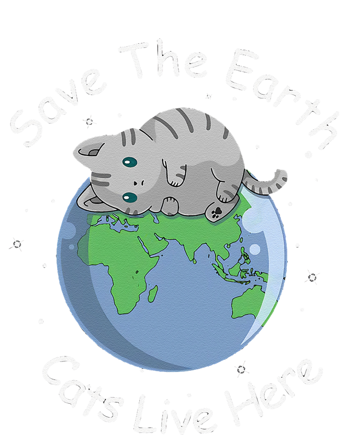 Earth Lovers Earth Day Earth Day Cat Earth Day T-Shirt