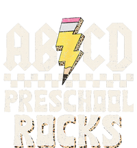 ABCD Preschool Rocks Back To School PreK Teacher Flat Bill Trucker Hat