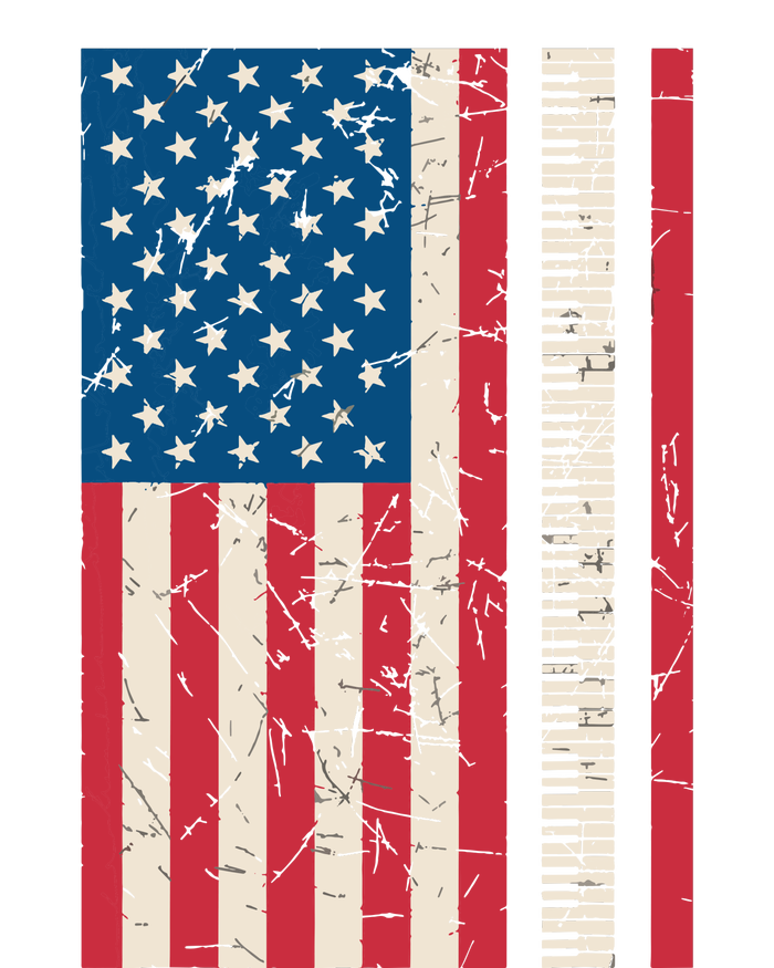 Piano Lover American Flag Patriotic Players Pianist Gift Pom Pom 12in Knit Beanie