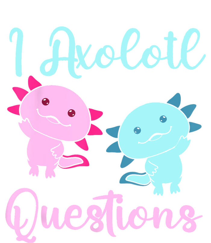 I Axolotl Questions Cute Axolotl For Axolotl Lovers Insulated Varsity Jacket