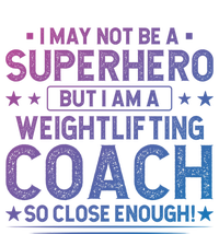 Superhero Weightlifting Coach Funny Weightlifting Coach Gift Kids Hoodie