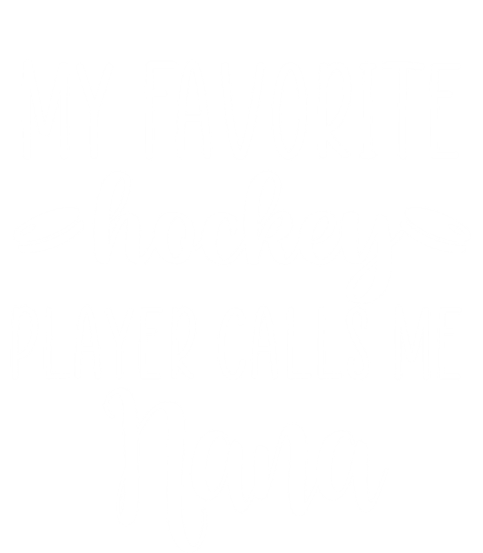 My Favorite Hockey Player Calls Me Nana Gift Tie-Dye T-Shirt