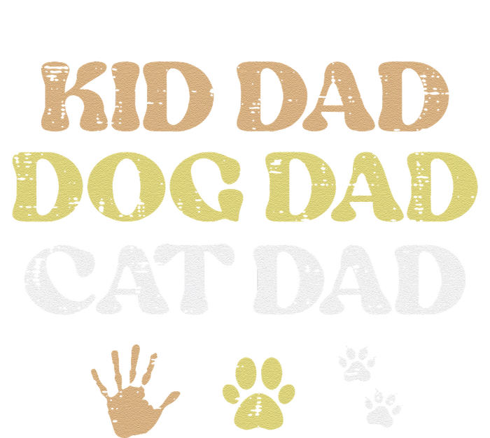 Fathers Day Dog Cat Dad Funny Fur Papa Pet Daddy T-Shirt