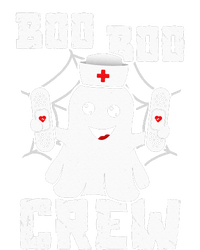 Boo Boo Crew Ghost Nurse Costume Funny Halloween Tie-Dye T-Shirt