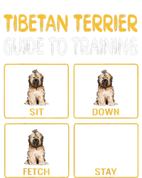 Funny Tibetan Terrier Guide To Training Dog Obedience Tank Top