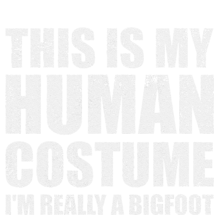 This Is My Human Costume Im Really A Bigfoot Halloween Meme Sustainable Knit Beanie