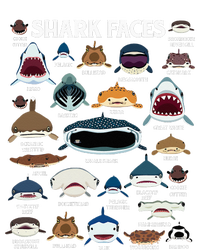 Types Of Sharks Faces Identification Birthday School Women's Pullover Hoodie