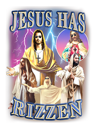 Jesus Has Rizzen Tall Sweatshirt