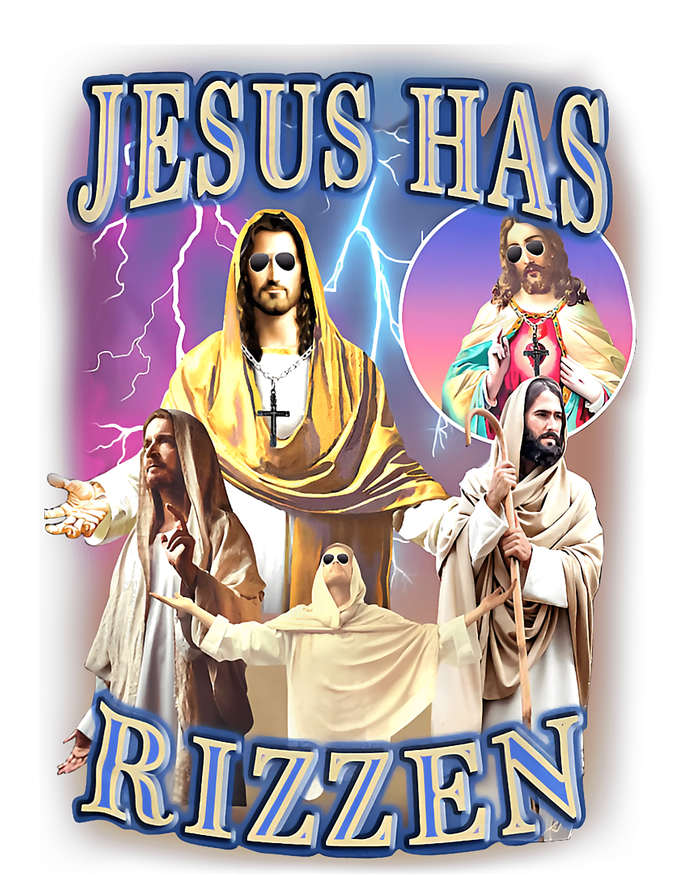 Jesus Has Rizzen Tall Sweatshirt