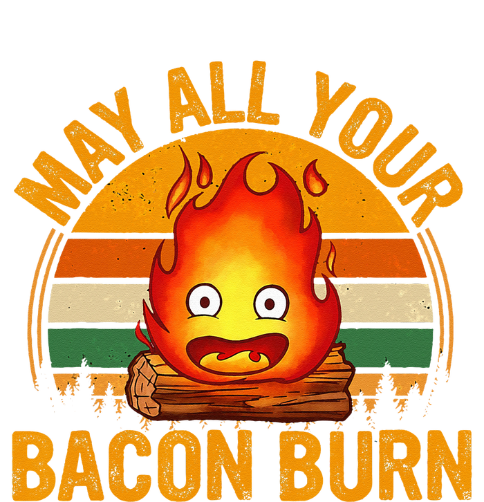 Vintage Retro May All Your Bacon Burn T-Shirt