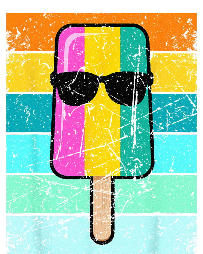 Summer Popsicle Funny Ice Cream Beach Pool Party T-Shirt