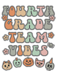 Fourth Grade Team Vibes Teacher Student Halloween Vintage Gift T-Shirt