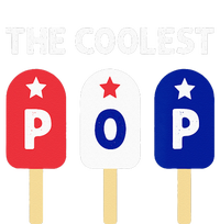 The Coolest Pop Patriotic Red White Blue Popsicle Dad Tall T-Shirt