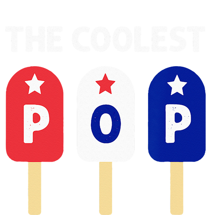 The Coolest Pop Patriotic Red White Blue Popsicle Dad Tall T-Shirt