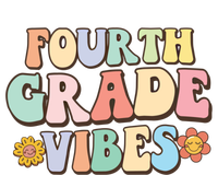 Fourth Grade Vibes Back To School Retro 4Th Grade Teacher Meaningful Gift T-Shirt