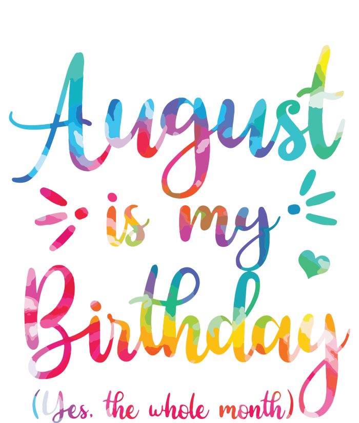 August Is My Birthday Yes The Whole Month August Birthday Dry Zone Grid Polo