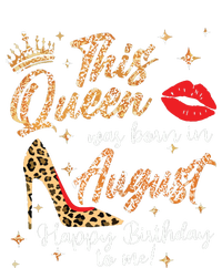 Womens This Queen Was Born In August Happy Birthday To Me T-Shirt