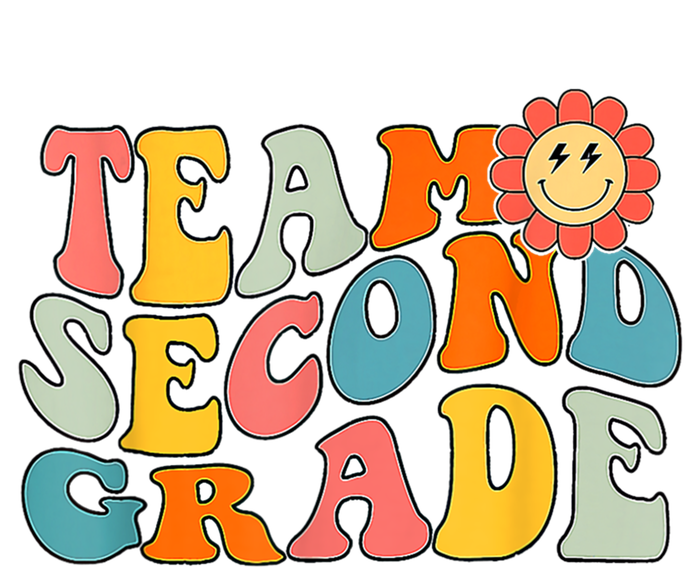 Groovy Team Second Grade Back To School Teacher Student Gift T-Shirt