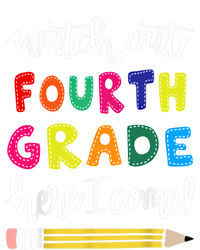 Funny Watch Out Fourth Grade Here I Come Back To School Gift T-Shirt