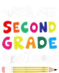 Funny Watch Out Second Grade Here I Come Back To School Gift Pom Pom 12in Knit Beanie