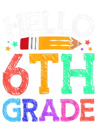 Hello Sixth 6Th Grade Back To School Students Teachers Gift Bumper Sticker