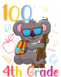 100 Days Of 4Th Grade Koala 100Th Day School Fourth Grade Gift T-Shirt