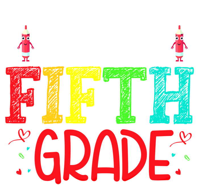 Team Fifth Grade Hello 5Th Grade Happy First Day Of School Meaningful Gift Short Acrylic Beanie