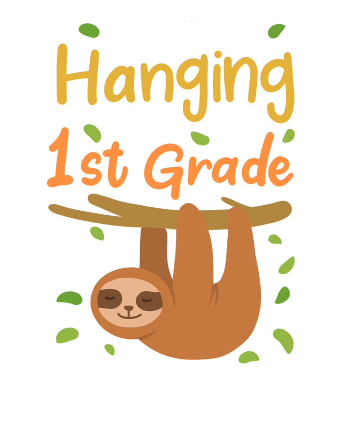 100 Days Of School Sloth 1St Grade Student Cute Gift Women's T-Shirt