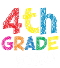 4Th Grade Teacher Design 4Th Grade Squad Gift Tie Dye Hoodie