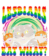 Lesbians Eat What Cat National Coming Out Day LGBQ Pride T-Shirt