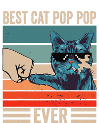 Vintage Best Cat Pop Pop Ever Bump Fist Fathers Day Gifts T-Shirt