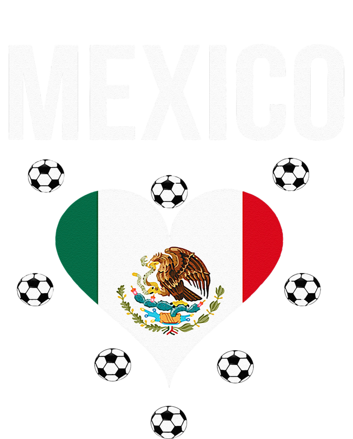 I Love Football Mexico Soccer Flag Ball Womens California Wash Sweatshirt