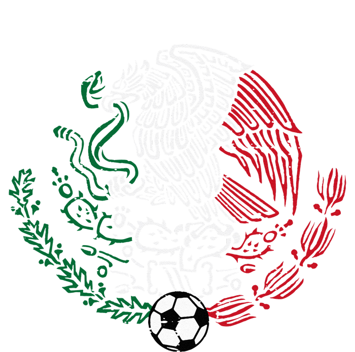 Mexico Flag Mexican Eagle Soccer Performance Sprint T-Shirt