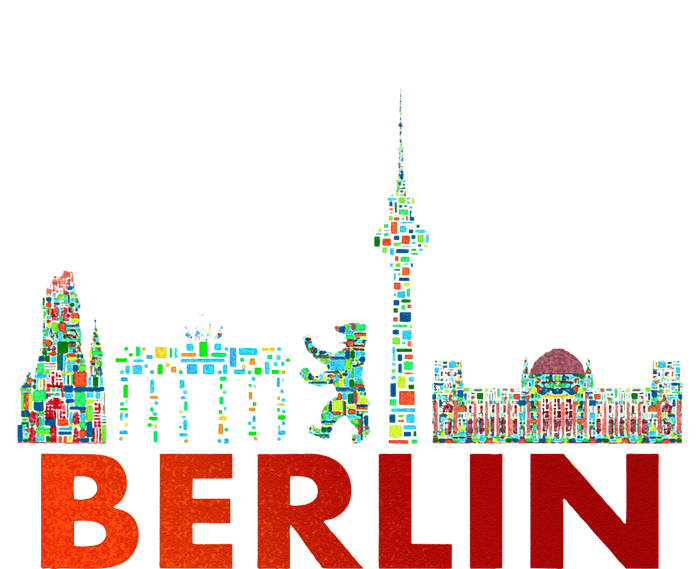 Berlin Design Berlin Bear I Love Berlin Poster