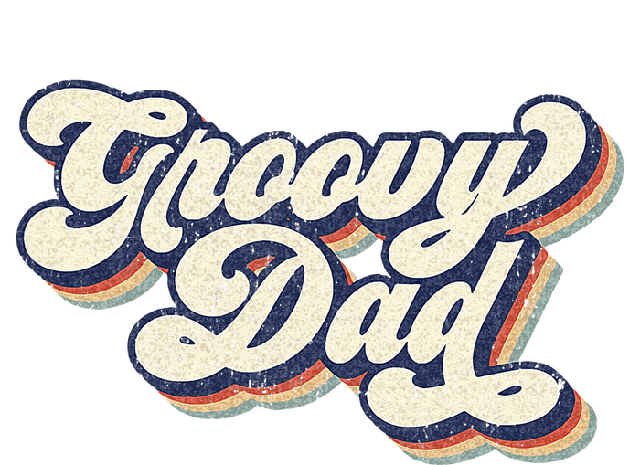 Groovy Dad Retro 70s Aesthetic Style Men T-Shirt